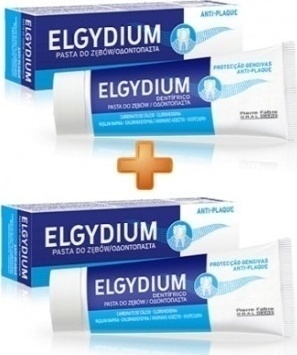 Elgydium Anti-Plaque Οδοντόκρεμα 2 x 100ml (-50% Το 2o Προϊόν)