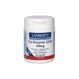 Lamberts Co-Enzyme Q10 30mg, Συμπλήρωμα Διατροφής με Συνένζυμο Q10, 60 κάψουλες