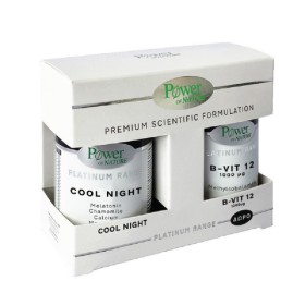 Power Of Nature Platinum Range Cool Night 30 κάψουλες & Platinum Range B-Vit 12 1000μg 20 ταμπλέτες
