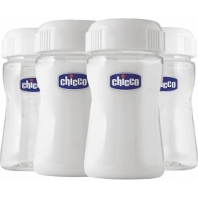 Chicco Μπουκάλια Διατήρησης Μητρικού Γάλακτος 0%Bpa 4 τμχ (07929-00)
