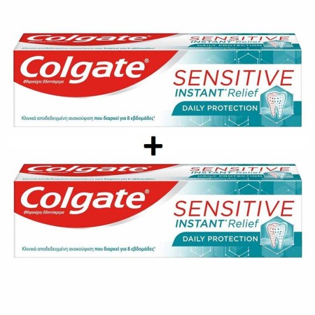 Colgate Promo 1+1 Sensitive Instant Relief Toothpaste 75ml+75ml
