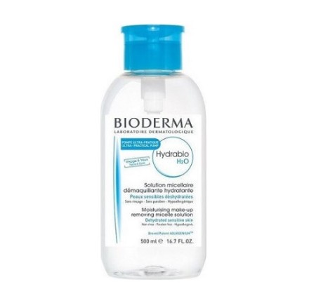 Bioderma Hydrabio H20, Καθαριστικό & Ενυδατικό Διάλυμα σε Μορφή Νερού με Aquagenium 500ml
