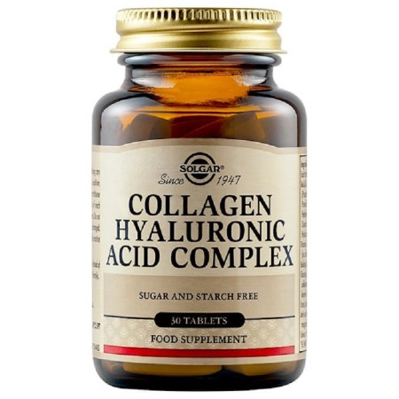 Solgar Collagen Hyaluronic Acid Complex Σύμπλεγμα υαλουρονικού οξέος κολλαγόνου 30 tabs
