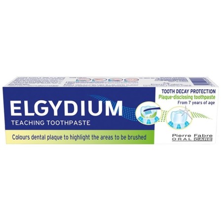 Elgydium Εκπαιδευτική Οδοντόκρεμα Αποκάλυψη Πλάκας (προστασία από τερηδόνα) από 7 ετών 50ml