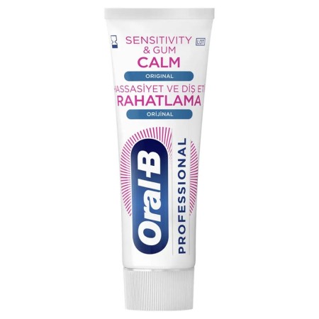 Oral B Professional Sensitivity & Gum Calm Original Οδοντόκρεμα Κατά της Ουλίτιδας 75ml