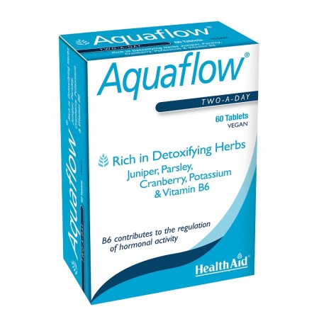 Health Aid Aquaflow, Φυτικό Αποτοξινωτικό 60 ταμπλέτες
