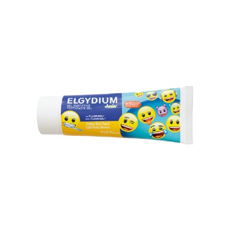 ELGYDIUM Junior Emoji Οδοντόκρεμα 1400ppm με Γεύση Tutti-Fruti για 7+ Xρονών 1τμχ
