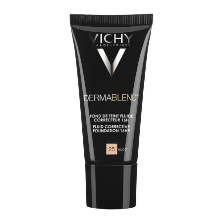 Vichy Dermablend Fluid Make-Up 25 - Nude, Καλυπτικό Μέικ-Απ Λεπτόρρευστης Υφής 30ml