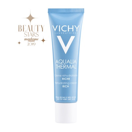 Vichy Aqualia Thermal Rich Cream, Ενυδατική Κρέμα Ημέρας Πλούσιας Υφής για Ξηρή Επιδερμίδα 30ml