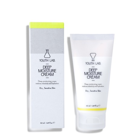 Youth Lab  Deep Moisture Cream Dry Sensitive Skin Κρέμα Βαθιάς Ενυδάτωσης Για Ξηρό Ευαίσθητο Δέρμα 50ml