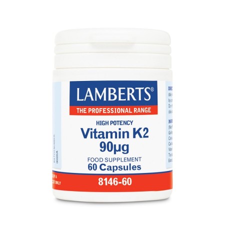 Lamberts Vitamin K2 90mcg 60caps 8146-60