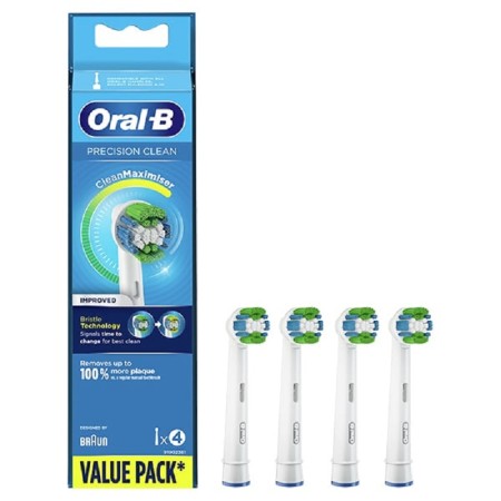 Oral-B Precision Clean, Ανταλλακτικές Kεφαλές Ηλεκτρικής Οδοντόβουρτσας 4τμχ