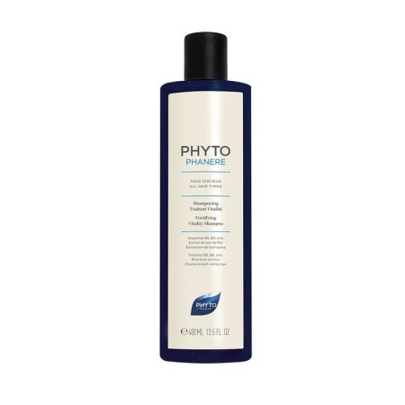 Phyto Phytophanere Shampooing Traitant Vitalite Δυναμωτικό Αναζωογονητικό Σαμπουάν για Όλους τους Τύπους Μαλλιών, 400ml