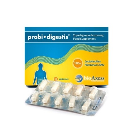BioAxess Probi Digestis, Συμπλήρωμα Διατροφής με Προβιοτικά 20 κάψουλες
