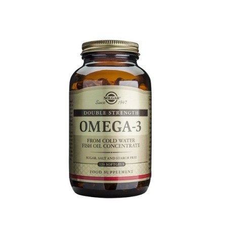 Solgar Omega-3 Double Strength 700mg, Λιπαρά Οξέα 120 μαλακές κάψουλες