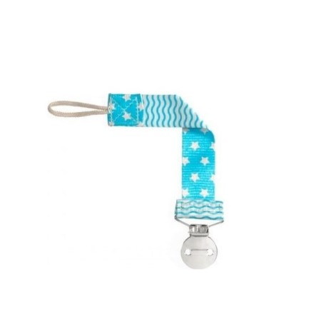 Chicco Fashion Clip Πιπίλας για Αγόρι Χρώμα Γαλάζιο 1τμχ 09341-20 (το σχέδιο μπορεί να διαφέρει)
