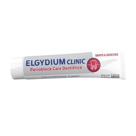 Elgydium Clinic Perioblock Care, Οδοντόκρεμα με Γλυκυρρητινικό Οξύ για τη Φροντίδα των Αδύναμων Ούλων 75ml