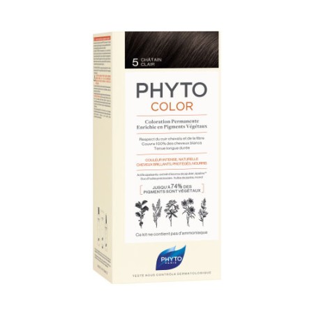 Phyto PhytoColor Chatain Clair 5, Βαφή Μαλλιών Καστανό Ανοιχτό 1τεμ