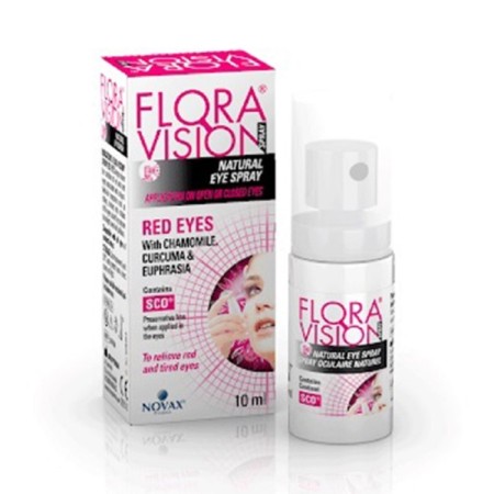 Novax Flora Vision Eye Spray 10ml (για κόκκινα μάτια)