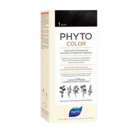 Phyto PhytoColor 1 Noir Kit, Βαφή Μαλλιών Μαύρο 1τεμ