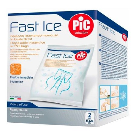 Pic Solution Fast Ice , Στιγμιαίος Πάγος μιας Χρήσης σε σακούλες tnt (13.5cm X 18cm) 2pcs