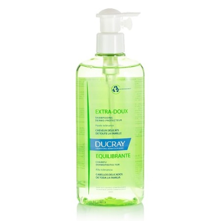 Ducray Extra-Doux Shampooing, Δερμο-Προστατευτικό Σαμπουάν για Όλη την Οικογένεια για Εύθραυστα Μαλλιά 400ml