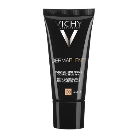 Vichy Dermablend Fluid Make-Up SPF35 Vanilla-20, Διορθωτικό Μέικ-Απ Λεπτόρρευστης Υφής 30ml