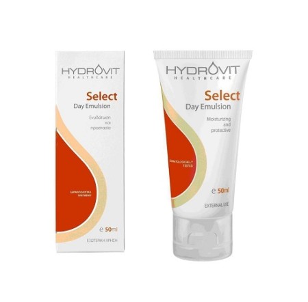 Hydrovit Select Day Emulsion,  Ενυδατική Κρέμα Ημέρας για Λιπαρές Επιδερμίδες 50ml