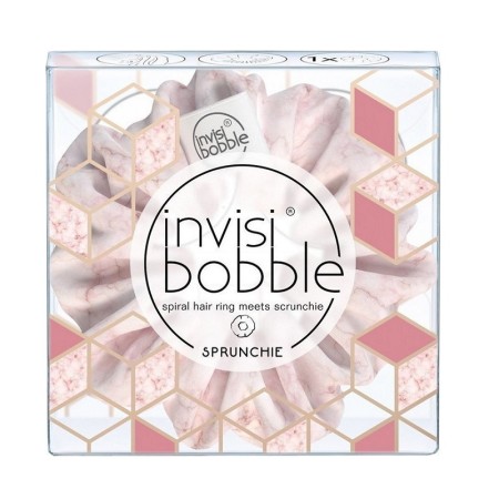 Invisibobble Sprunchie Marbelous Natural Light Pink