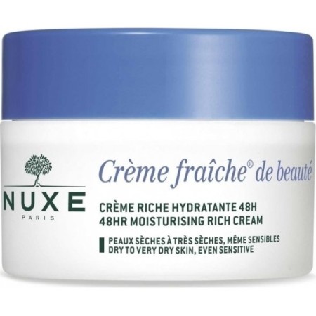 Nuxe Creme Fraiche® De Beaute Riche Hydratante 48H, Κρέμα Πλούσιας Υφής 48Ωρης Ενυδάτωσης 50ml