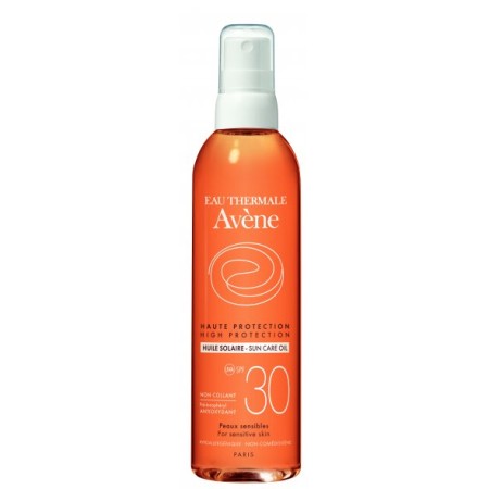 Avene Sun Care Oil spf 30, Αντιηλιακό Λάδι σε σπρέι 200ml