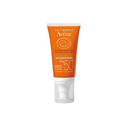 Avene Eau Thermale Solaire Anti-age Dry Touch spf50+ Αντιηλιακή Αντιγηραντική Κρέμα Προσώπου 50ml