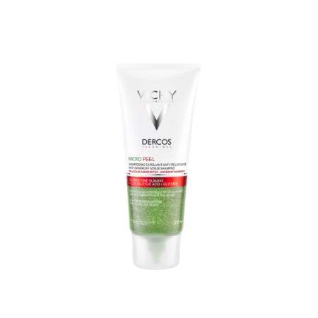 Vichy Dercos Micro-Peel Shampoo, Αντιπιτυριδικό Σαμπουάν για Απολέπιση 200ml