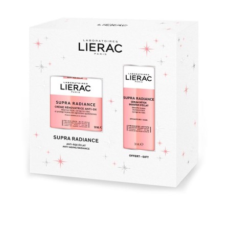 Lierac Promo Noel Supra Radiance Anti-Ox Renewing Cream 50ml & ΔΩΡΟ Detox Serum 30ml