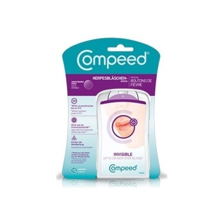 Compeed Invisible Cold Sore Patch, Επιθέματα για τον Επιχείλιο Έρπητα 15τμχ