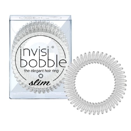Invisibobble Slim Crystal Clear – 3 τμχ