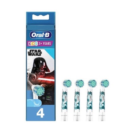 Oral-B Stages Power Kids Star Wars Ανταλλακτικά Παιδικής Ηλεκτρικής Οδοντόβουρτσας, 4 τεμάχια