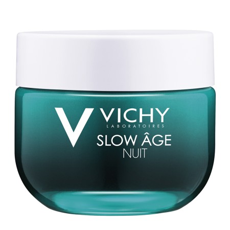 Vichy Slow Age Night, Δροσερή Κρέμα & Μάσκα 2 σε 1 με Φυσικό Χρώμα 50ml