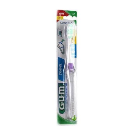 Sunstar Gum Travel 158 Soft Toothbrush Οδοντόβουρτσα Ταξιδίου Μαλακή, 1τεμ.