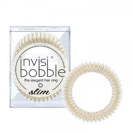 Invisibobble Slim Stay Gold Λαστιχάκια Μαλλιών 3 Τεμάχια