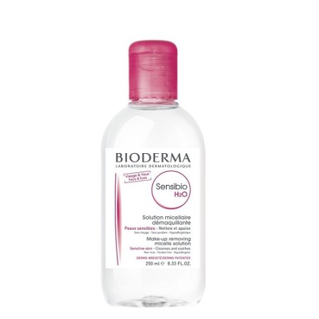 Bioderma Sensibio H2O Make-Up Removing, Διάλυμα Καθαρισμού και Ντεμακιγιάζ Προσώπου 250ml