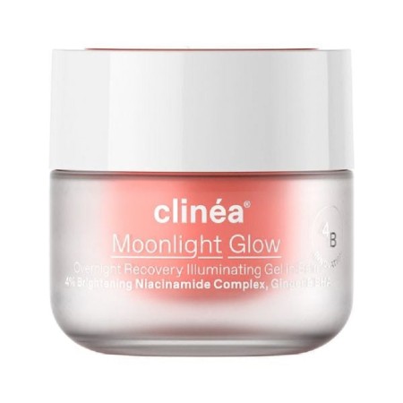Clinea Moonlight Glow Gel Κρέμα Νύχτας Λάμψης & Αναζωογόνησης, 50ml