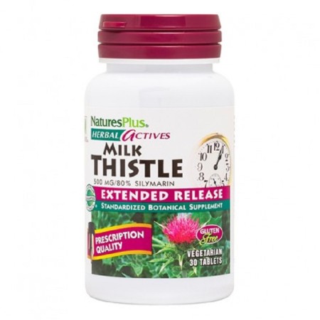 Natures Plus Milk Thistle Extended Release 30 tabs