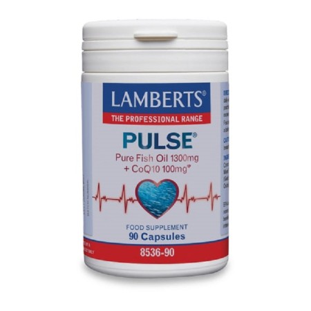 Lamberts - Pulse Pure Fish Oil 1300mg & CoQ10 100mg 90caps