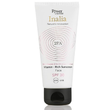 Power Health - Inalia with Vitamin D & Olive Leaf Extract Vitamin-Rich Sunscreen Face SPF30 50ml