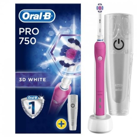 Oral-B PRO 750 3D White Ηλεκτρική Οδοντόβουρτσα από την Braun