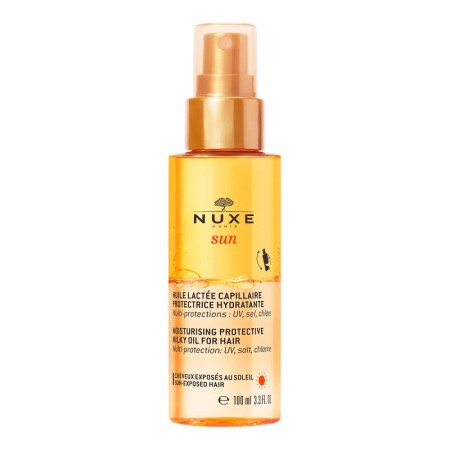 Nuxe Moisturising Protective Milky Oil For Hair Ενυδατικό Αντηλιακό Σπρέι Μαλλιών, 100ml