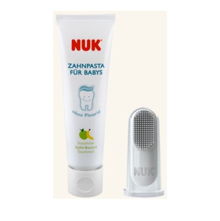 NUK - Tooth & Gum Cleanser Σετ Στοματικής Υγιεινής, 3-12 μηνών