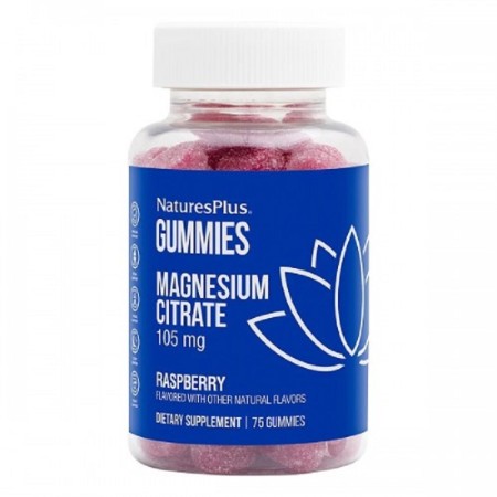 Natures Plus Gummies Magnesium Citrate 105 mg, 75 ζελέδακια