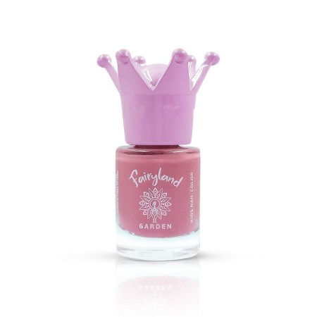 Garden Fairyland Nail Polish Pink Rosy 4, Παιδικό Βερνίκι Νυχιών με Άρωμα Φράουλα - 7.5ml